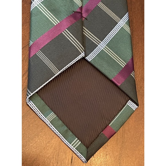 Hi Tie Hand Made 100% Silk Men’s Neck Tie - Picture 2 of 9